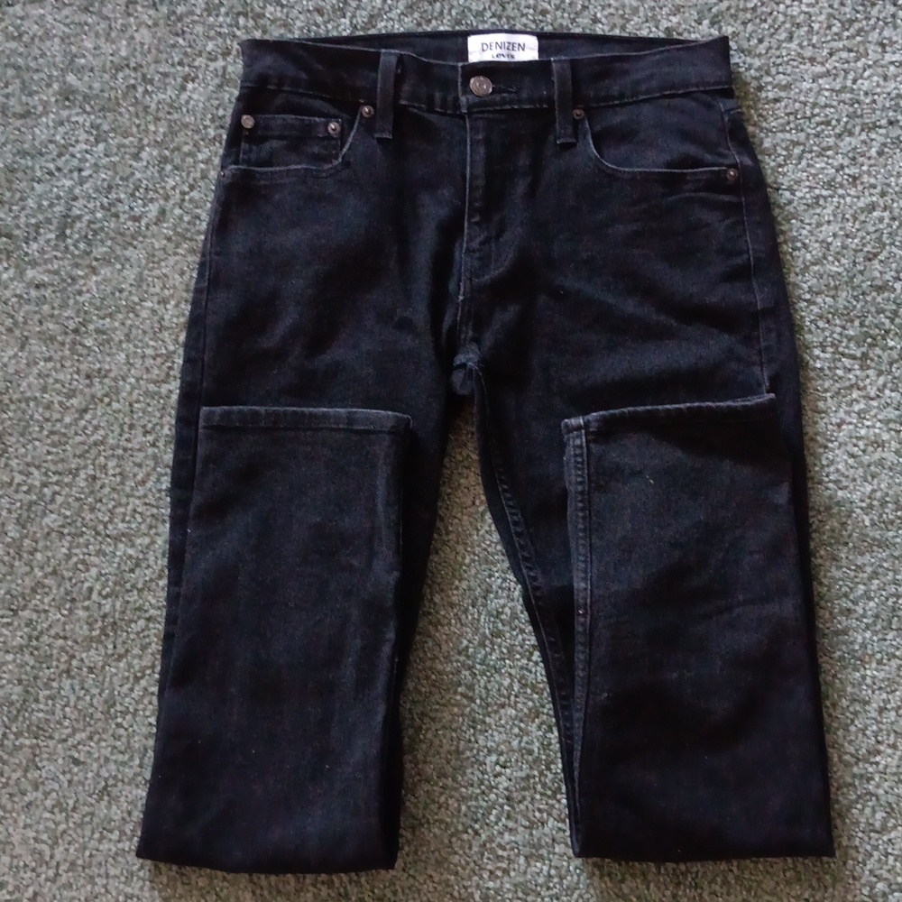 Boy's Classic Black Slim Skinny Jeans